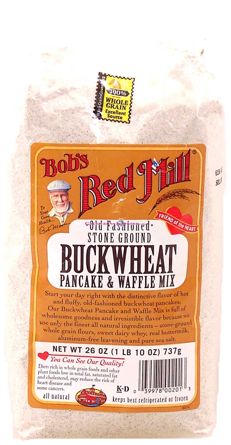 Bob's Red Mill&nbsp;&nbsp;buckwheat pancake & waffle mix, old fashioned stone ground Full-Size Picture